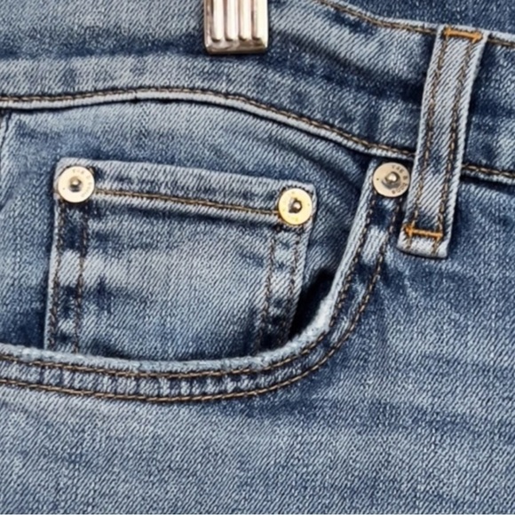 rag & bone Dre Ankle Slim Boyfriend Halsey with Holes SZ 26 - Picture 6 of 9